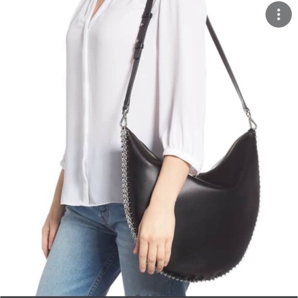 Paco Rabbanne half moon tote with Alexander wang chain strap - Picture 4 of 4